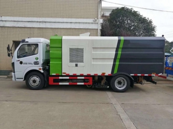 东风凯普特国六8方洗扫车